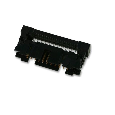 1-111446-4-Header, Idc, No Latch, 10Way