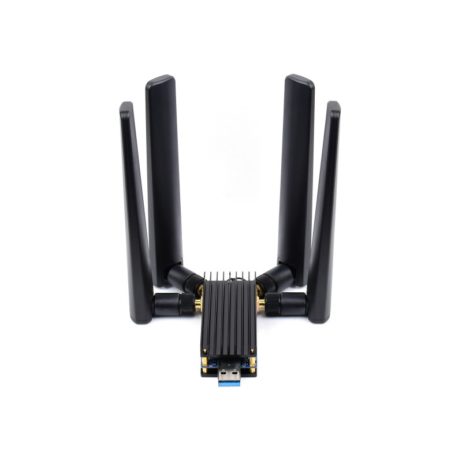 Waveshare 5G Dongle Module, Quad Antennas, Usb3.1 Port M.2 Key B Interface - Image 2