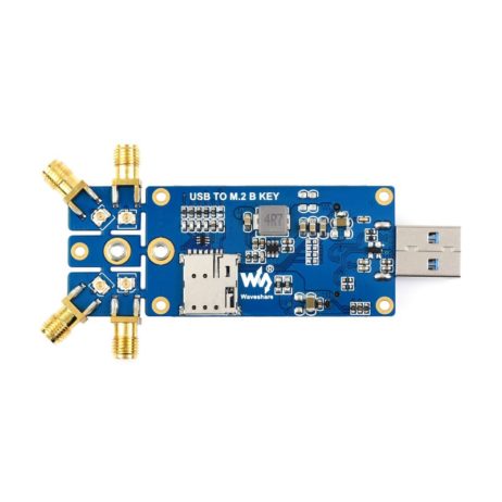 Waveshare 5G Dongle Module, Quad Antennas, Usb3.1 Port M.2 Key B Interface - Image 5
