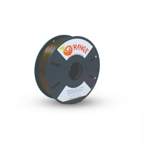 Orange Orange Marble 1.75Mm 3D Printing Filament 1Kg Galaxy Black 2