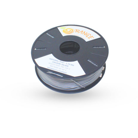 Orange Orange Pla 1.75Mm 3D Printing Filament 1Kg Metalic Silver 5 1