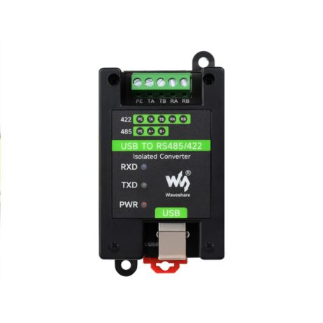 Waveshare Usb To Rs485/422 Industrial Grade Isolated Converter, Onboard Original Ft232Rl And Sp485Een, Multiple Protection