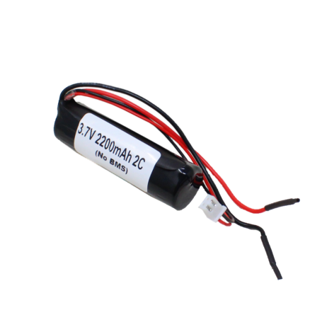 Orange Inr 18650 3.7V 2200Mah 2C 1S1P Li-Ion Battery Pack (No Bms)