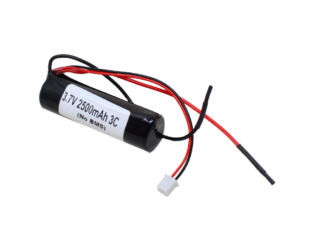 Orange ICR 18650 3.7V 2500mAh 3C 1S1P Li-Ion Battery Pack (No BMS)