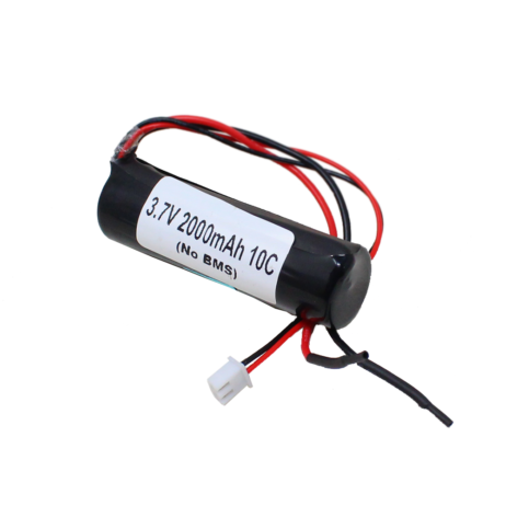 Orange Isr 18650 3.7V 2000Mah 10C 1S1P Li-Ion Battery Pack (No Bms)