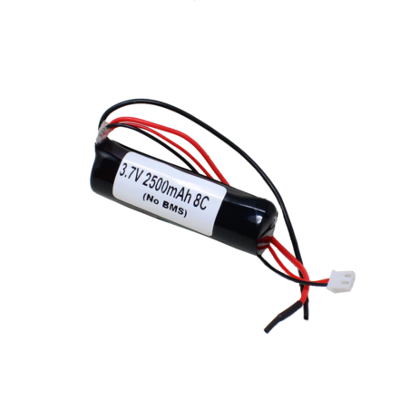 Orange Isr 18650 3.7V 2500Mah 8C 1S1P Li-Ion Battery Pack (No Bms)