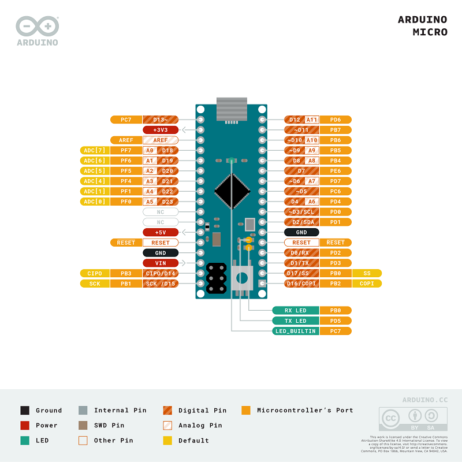 Arduino Micro With Headers A000053 - Image 4