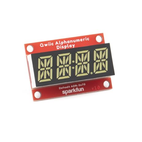 Sparkfun Qwiic Alphanumeric Display - White