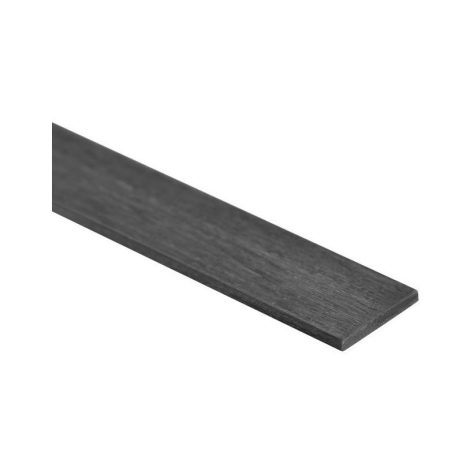 Pultruded 6Mm*1Mm*1000Mm Carbon Fiber Strip(Pack Of 2)