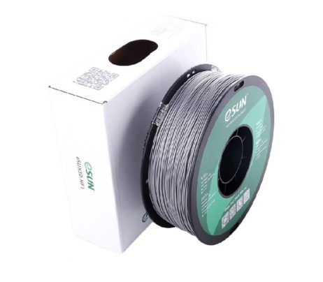 Esun Abs+ 3D Printing Filament-Silver