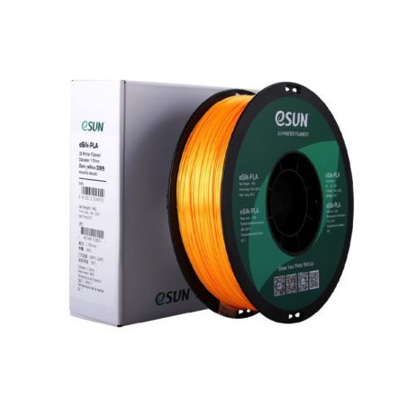 Esun Esilk-Pla 3D Printing Filament-Dark Yellow