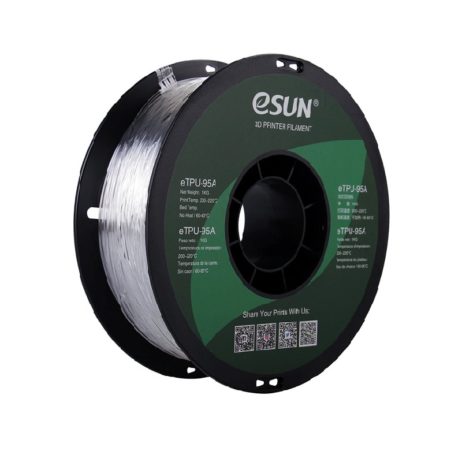 Esun Etpu-95A 3D Printing Filament-Clear