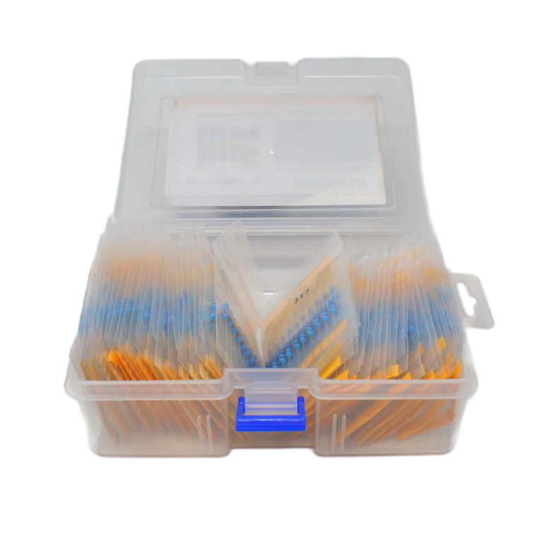 Orange 500Pcs 50 Resistance Values 1/2W 1 (1.2R1M) Metal Film