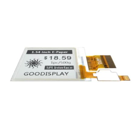 1.54 Inch Black And White E-Paper Display With Front Light