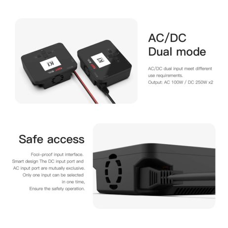 Isdt K1 Ac 100W Dc 2 X 250W 10A Dual Channel Smart Charger - Image 4