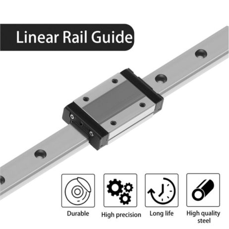 Mgn9H Linear Guide Rail - 0.55M With Sliding Block - Image 2