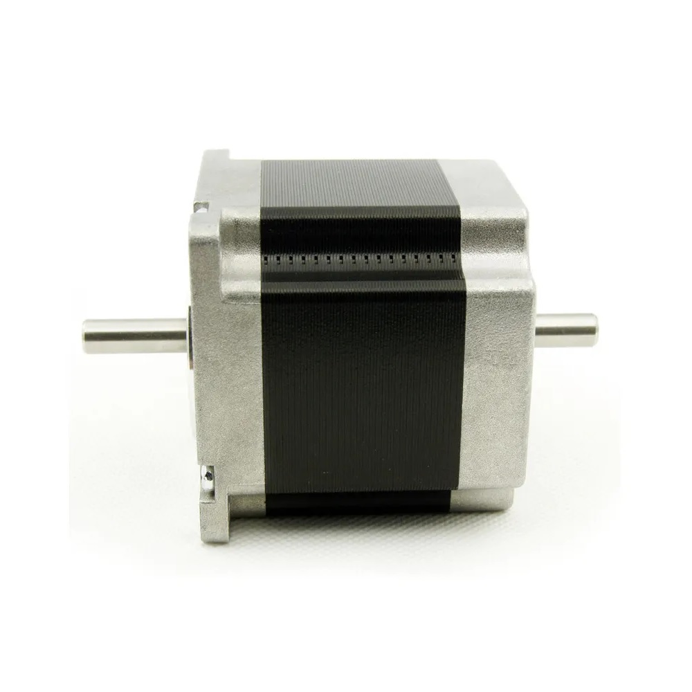 57Hs51-1006B Generic 1551728 02 57Hs51-1006B Nema 23 7.2 Kg-Cm Single Shaft Hybrid Stepper Motor - Round Type Dual Shaft