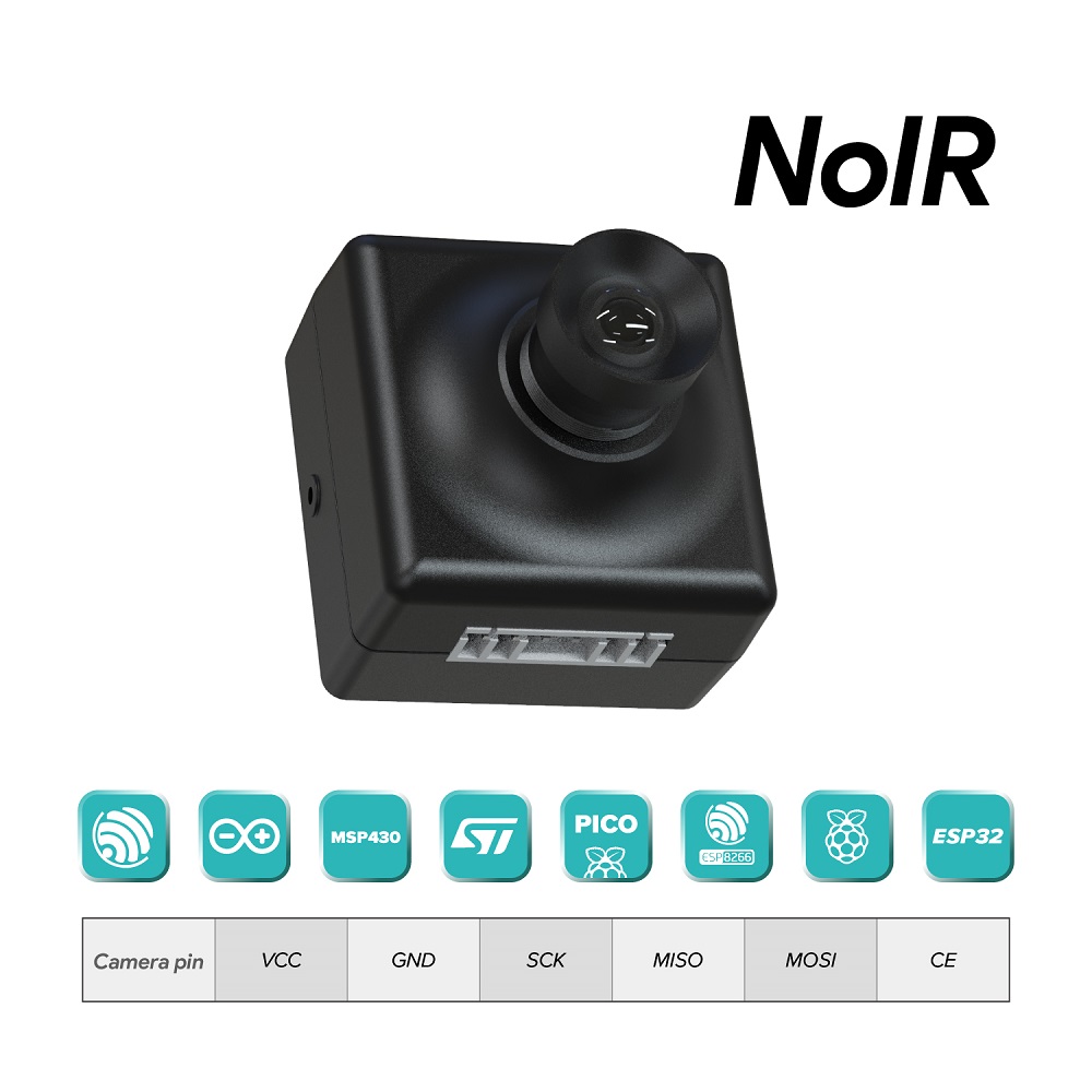 Buy Arducam Mega 3MP SPI Camera Module with M12 Lens (NoIR) for Any ...