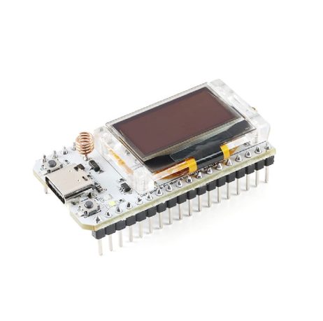 Sx1262 Esp32 0.96 Inch Blue Oled Display Bluetooth Wifi Kit 32 Module Iot Development Board For Ardu W/ Antenna 868-915Mhz