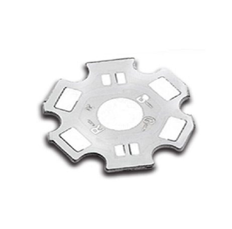 White 20Mm 4Pin Rgb Led Aluminum Heatsink