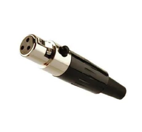 3Pin Mini Xlr Connector Female Plug