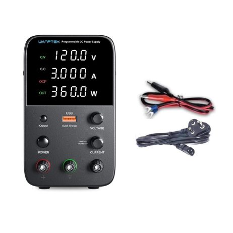 Wanptek Wps1203H 120V/3A 360W Adjustable Dc Power Supply - Image 4