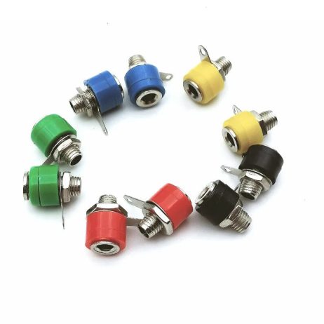 Yellow 4Mm Banana Socket 312 Panel Socket - Image 2