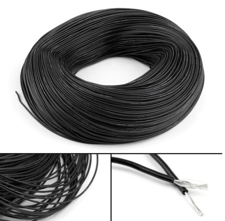 High Quality Ultra Flexible 26Awg Silicone Wire - Black