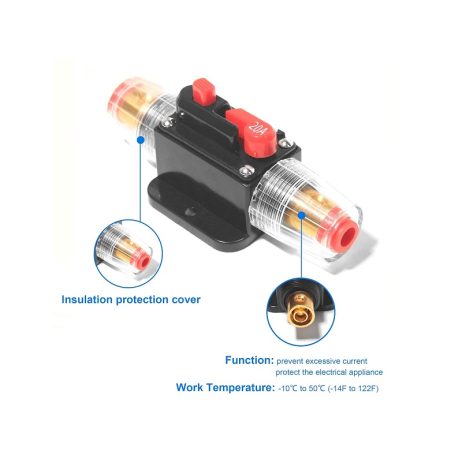 Dc12V-24V-20A-Circuit-Breaker-For-Car-Marine-Boat-Bike-Stereo-Audio