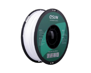 eSun PETG 3D Printing Filament- 2.85mm, solid white