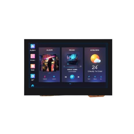Waveshare Esp32-S3 4.3Inch Capacitive Touch Display Development Board, 800×480, 5-Point Touch, 32-Bit Lx7 Dual-Core Processor