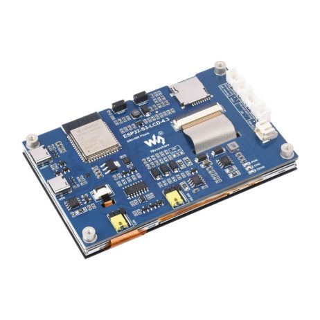 Waveshare Esp32-S3 4.3Inch Capacitive Touch Display Development Board, 800×480, 5-Point Touch, 32-Bit Lx7 Dual-Core Processor - Image 3