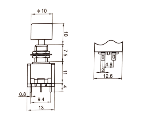 Slide Switch-Ds-622 - Image 2