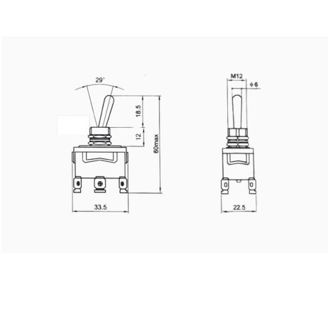 Toggle Switch-Knd-202 - Image 2