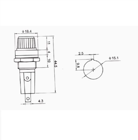 Fuse Holder-Bf-134