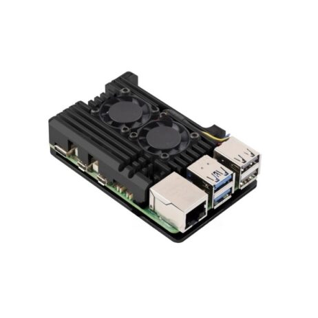 Waveshare Aluminium Alloy Case For Raspberry Pi 5