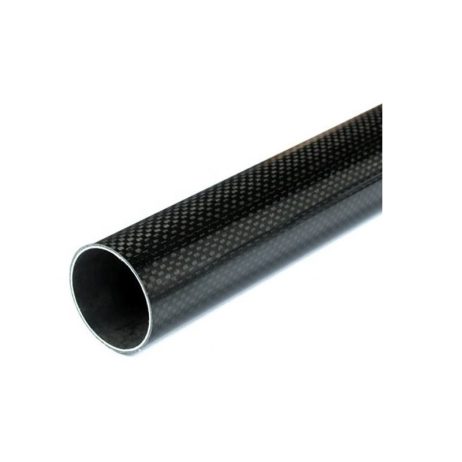 3K Roll-Wrapped Carbon Fiber Tube (Hollow)30Mm(Od)*27Mm(Id)*280Mm(L)