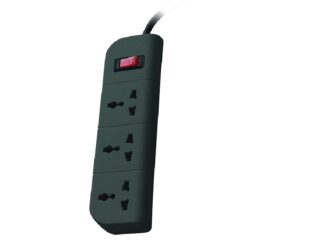 Belkin 3-Socket Surge Protector Universal Socket with 5Ft (1.5-Meter),Grey