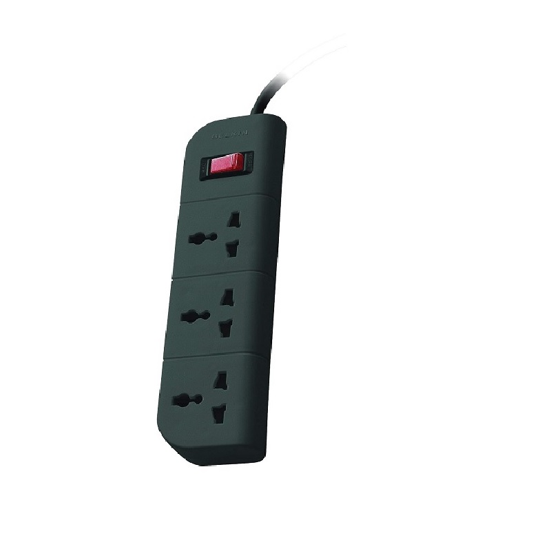 Belkin Belkin 389 Belkin 3-Socket Surge Protector Universal Socket With 5Ft (1.5-Meter),Grey