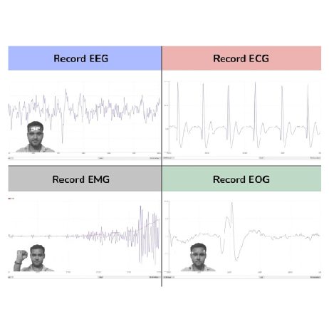 Bioamp Exg Pill (Unassembled) | Record Publication Grade Ecg, Emg, Eog Or Eeg