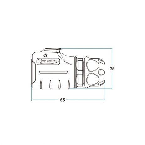 Cnlinko Lp-20 Male 4 Pin Waterproof Power Connector