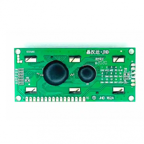Original Jhd659 16×2 Character Lcd Display With Grey White Backlight