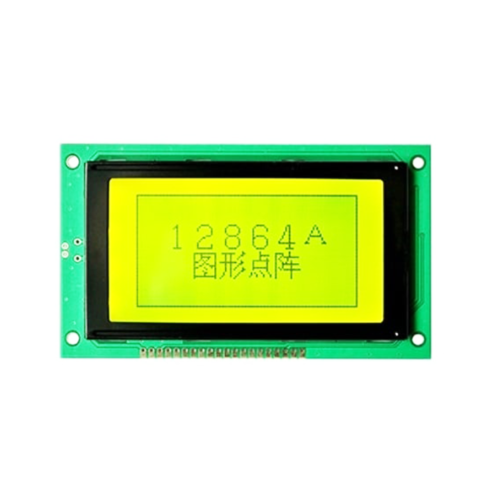 Lcd Display Jhd R101315 Original Jhd521 128×64 Dots Lcd Display With Yellow Green Backlight