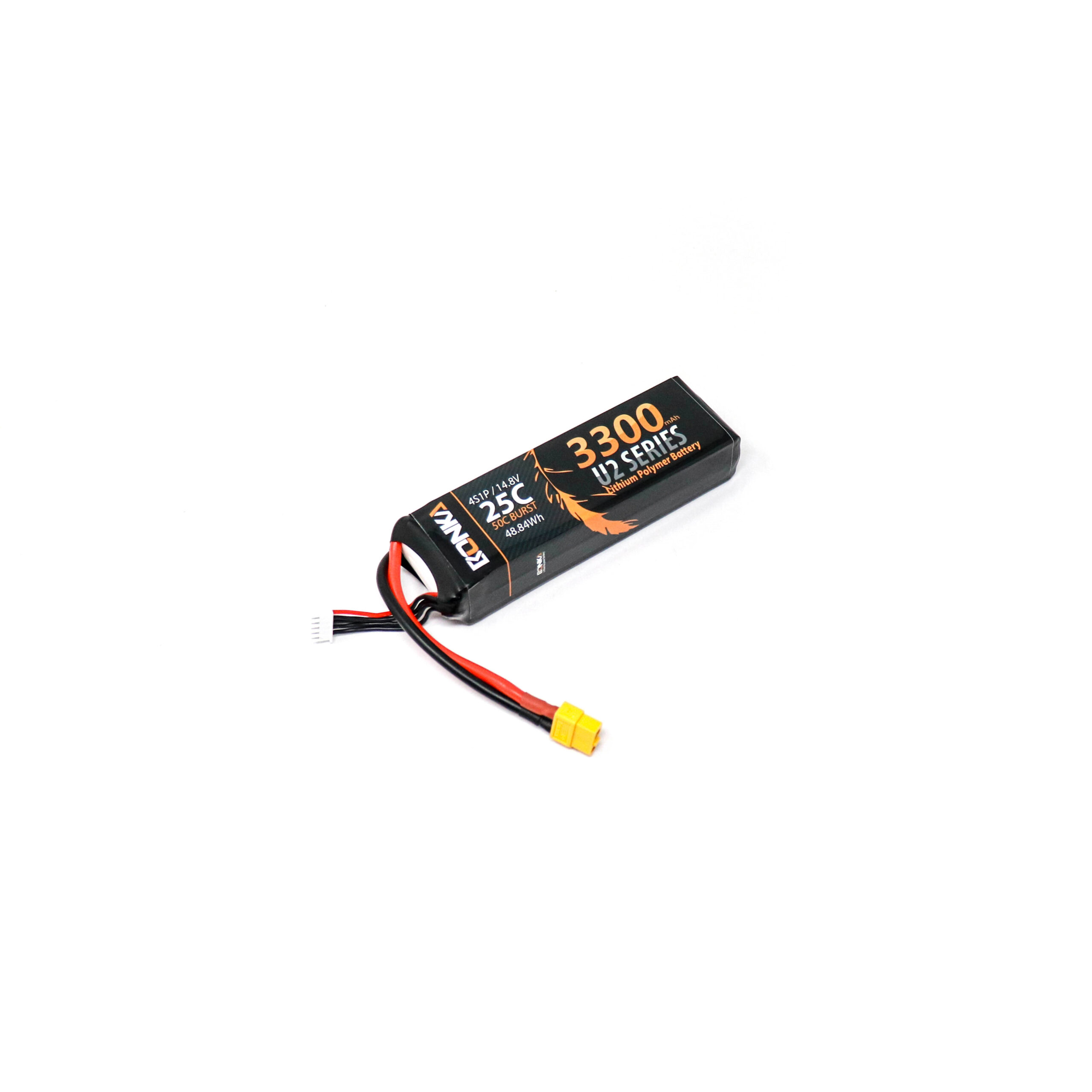 Bonka 1891222 Scaled Bonka 14.8V 3300Mah 25C 4S Lithium Polymer Battery Pack - Image 2