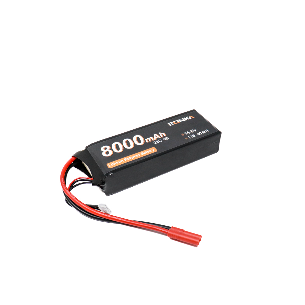 25C 4S Lithium Polymer Battery Pack Bonka 1891251 1 Bonka 14.8V 8000Mah 25C 4S Lithium Polymer Battery Pack