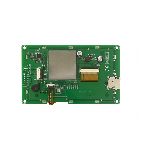 Dwin Dmg48270C043_05Wtr 4.3 Inch 480X272 Ttl/Rs232 Hmi Lcd Display Resistive Touch 8Mb Flash Buzzer Sd Interface