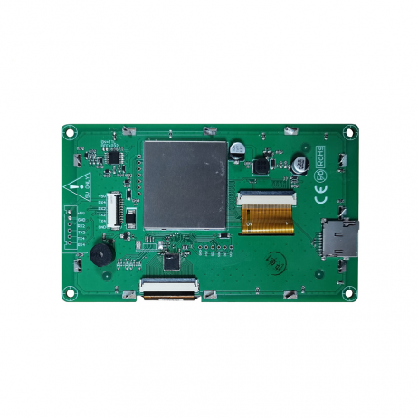 Dwin Dmg48270C043_04Wtr 4.3 Inch 480X272 Ttl/Rs232 Hmi Lcd Display Resistive Touch 16Mb Flash Buzzer Sd Interface