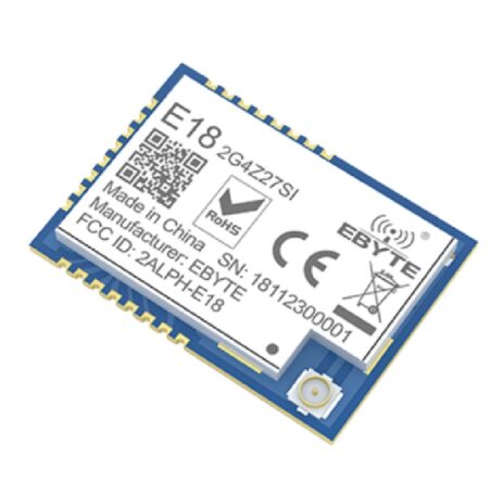 Ebyte E18-2G4Z27Si 2.5Km Cc2530Chip 27Dbm -98Dbm Smd,22.5X16Mm Zigbee Modules Rohs