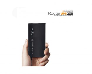 RESONATE RouterUPS Pro CRU12V3A - 12V/3A Power Backup for Advanced WiFi Router, Gaming, ONT, FTTX, STB, Intercom, IoT Devices