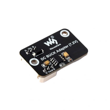 Waveshare Serial Bus Servo Dc Buck Adapter, Mini Module, Design For Serial Bus Servos, Easy To Use, 7.2V Buck Regulator